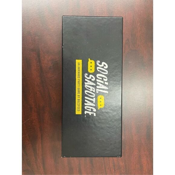 Social Sabotage BuzzFeed Card Game for 3+ players - Picture 1 of 5